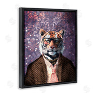 Svetlana Aleynikova | Tiger in Style on Florals