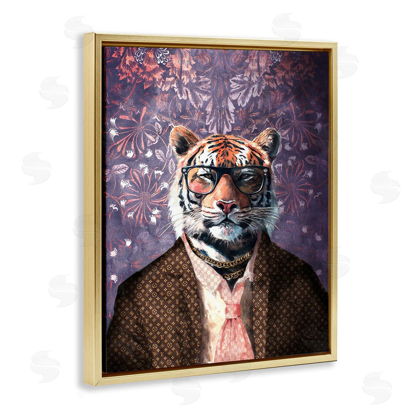 Svetlana Aleynikova | Tiger in Style on Florals