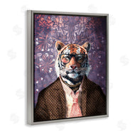 Svetlana Aleynikova | Tiger in Style on Florals