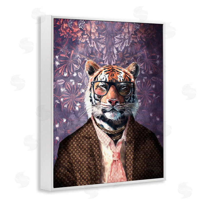 Svetlana Aleynikova | Tiger in Style on Florals