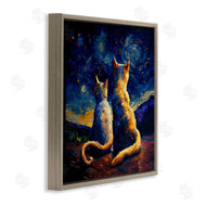 Svetlana Aleynikova | Swirled Night Sky Cats