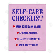 House of Lulu | Sassy Self Care Checklist