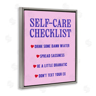 House of Lulu | Sassy Self Care Checklist