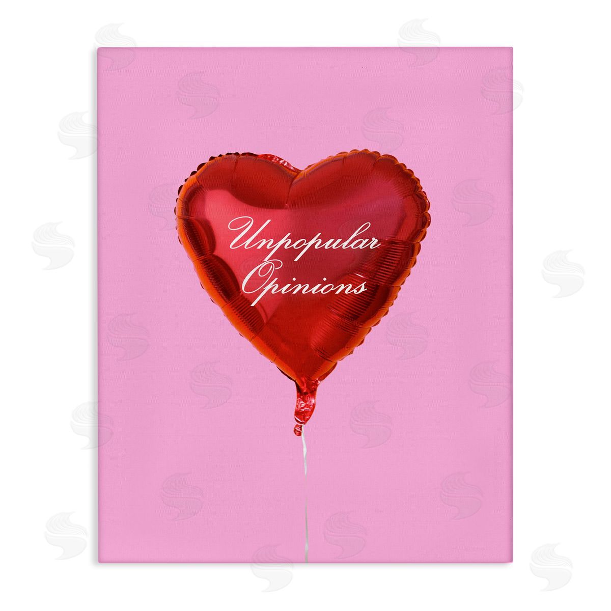 Unpopular Opinions Balloon Canvas Wall Art, Home Decor by House of Lulu