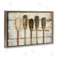 Arlington Prints | Rustic Oar Lineup