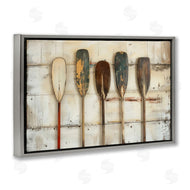 Arlington Prints | Rustic Oar Lineup