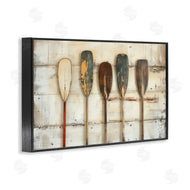 Arlington Prints | Rustic Oar Lineup