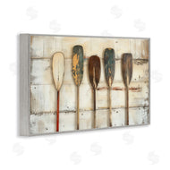 Arlington Prints | Rustic Oar Lineup