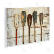 Arlington Prints | Rustic Oar Lineup