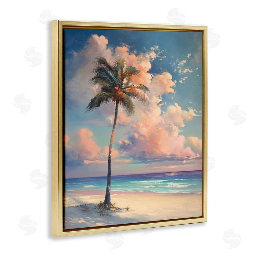 Arlington Prints | Bright Hued Beach Palm