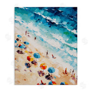 Arlington Prints | Bold Beachgoers Hues