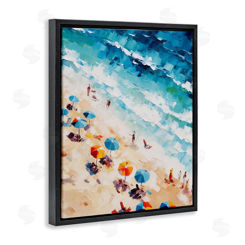Arlington Prints | Bold Beachgoers Hues