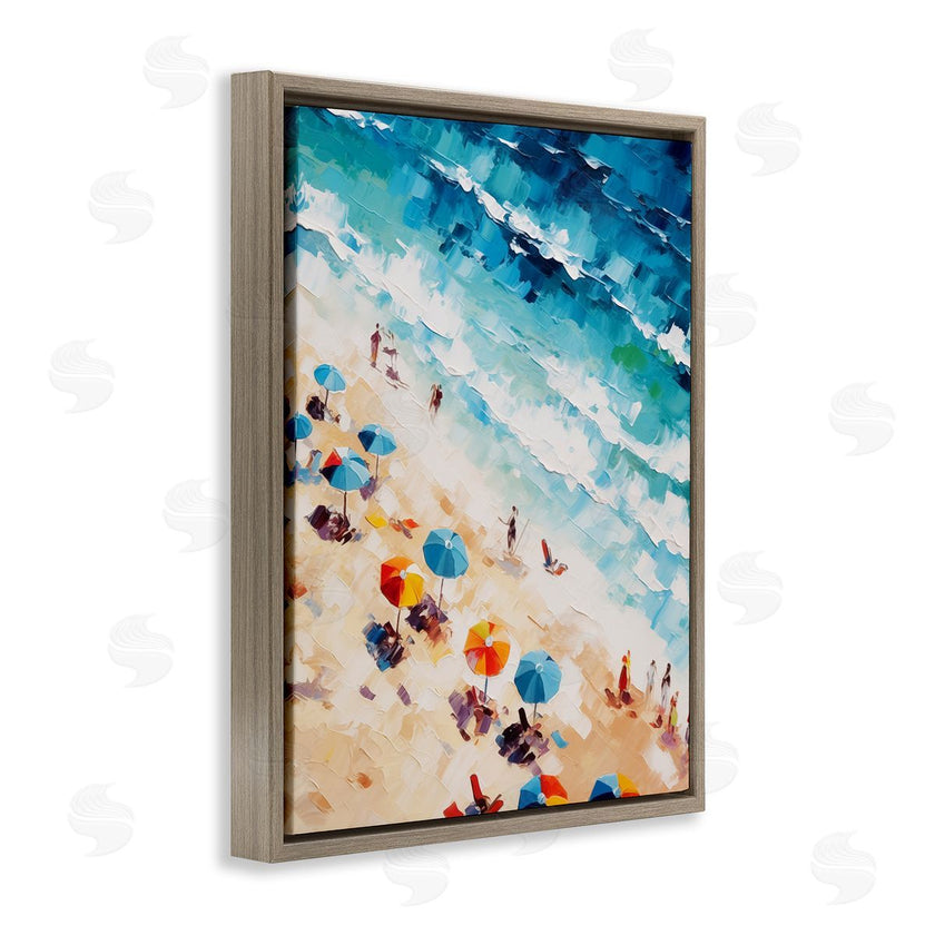 Arlington Prints | Bold Beachgoers Hues