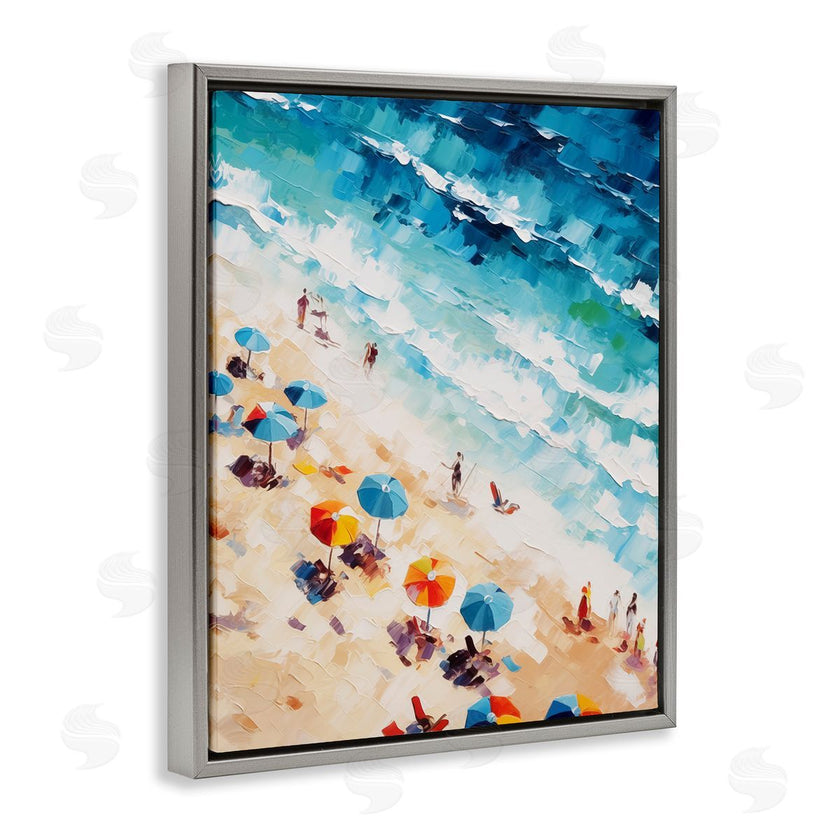 Arlington Prints | Bold Beachgoers Hues