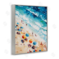Arlington Prints | Bold Beachgoers Hues