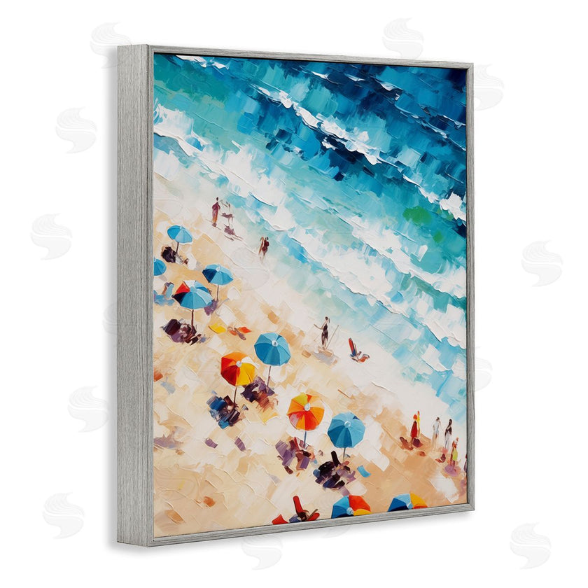 Arlington Prints | Bold Beachgoers Hues