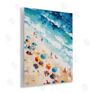 Arlington Prints | Bold Beachgoers Hues
