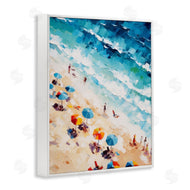 Arlington Prints | Bold Beachgoers Hues