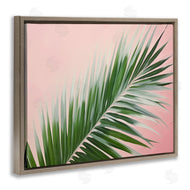 Arlington Prints | Wispy Palm Leaf on Pink
