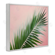 Arlington Prints | Wispy Palm Leaf on Pink