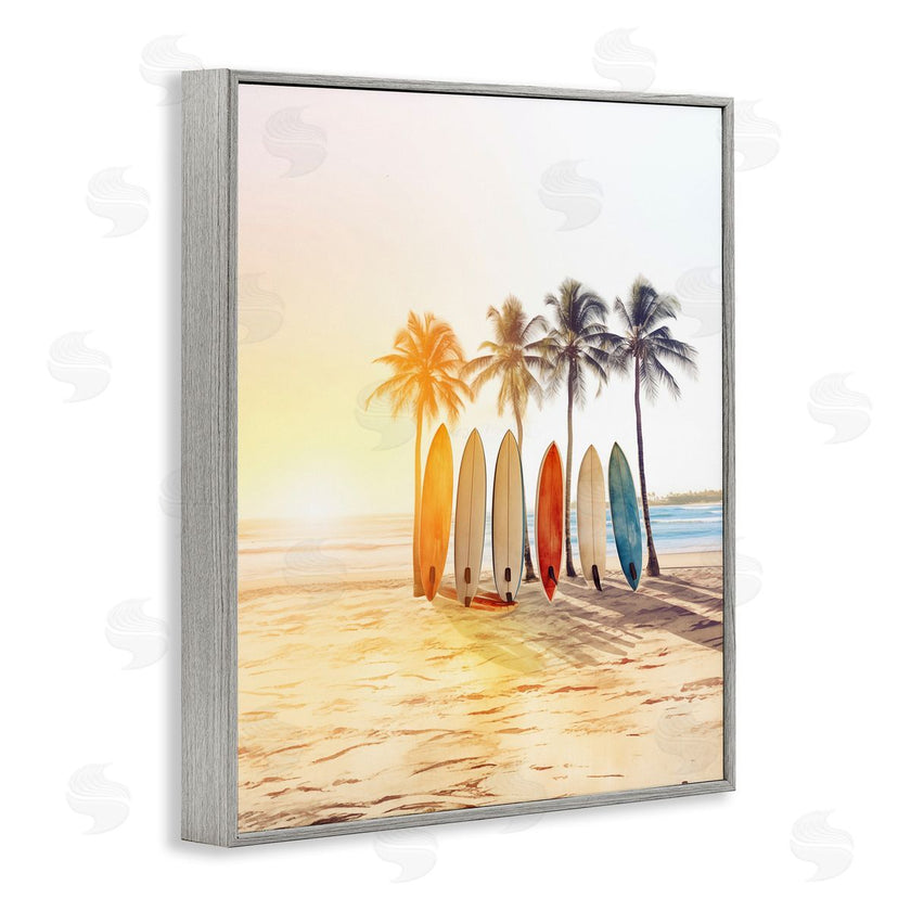 Arlington Prints | Brightly Hued Surfboards