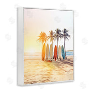 Arlington Prints | Brightly Hued Surfboards