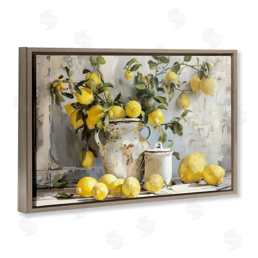 Arlington Prints | Lemons & Canisters Still Life