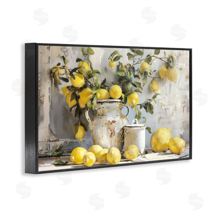 Arlington Prints | Lemons & Canisters Still Life