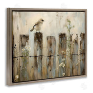 Arlington Prints | Fence Perched Country Bird