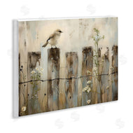 Arlington Prints | Fence Perched Country Bird