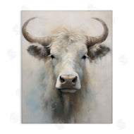 Arlington Prints | Centered White Cattle