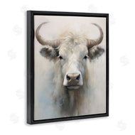 Arlington Prints | Centered White Cattle