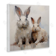Arlington Prints | Fluffy Spring Rabbits
