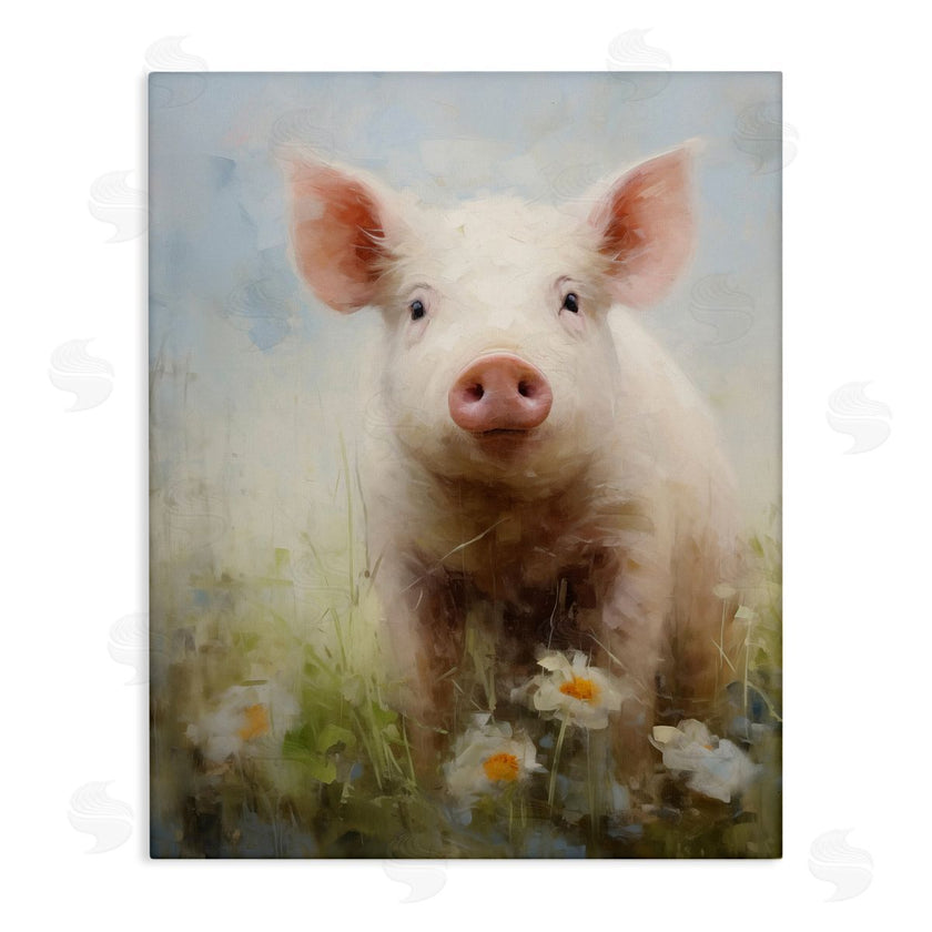 Arlington Prints | Spring Garden Piggy