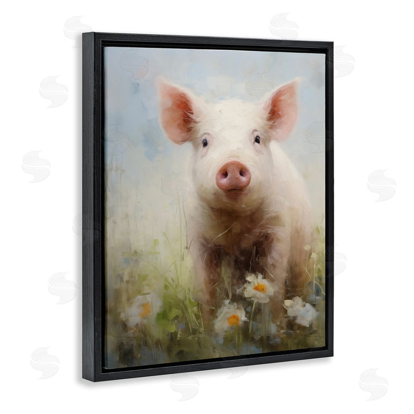 Arlington Prints | Spring Garden Piggy