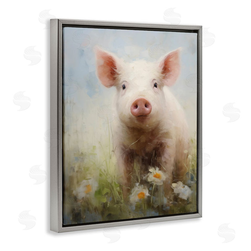 Arlington Prints | Spring Garden Piggy