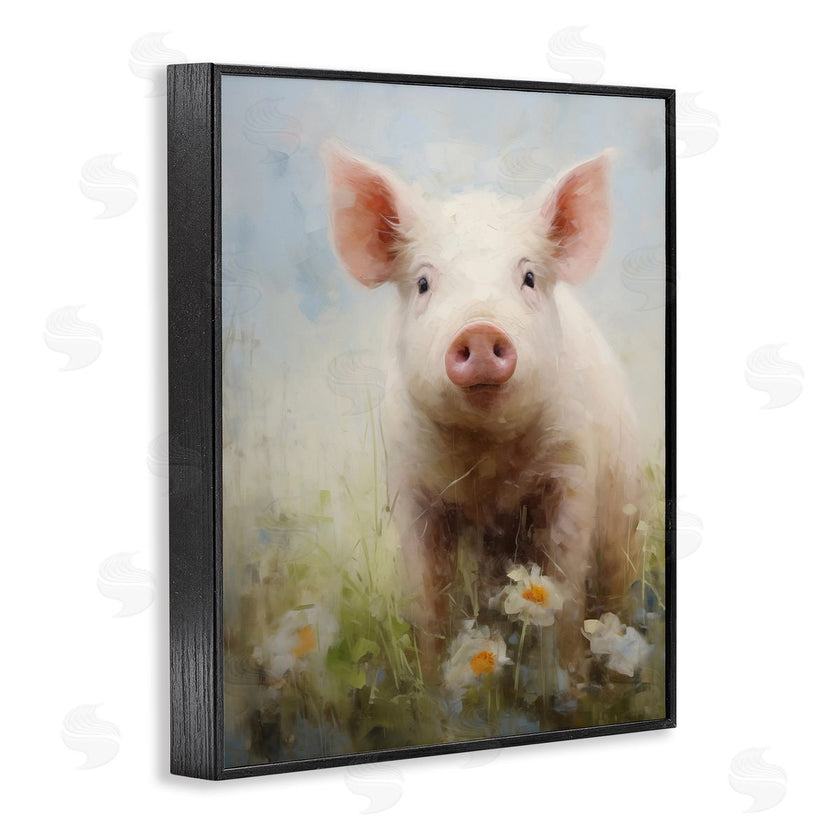 Arlington Prints | Spring Garden Piggy
