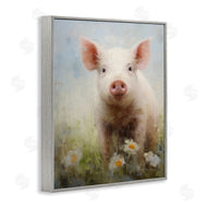 Arlington Prints | Spring Garden Piggy
