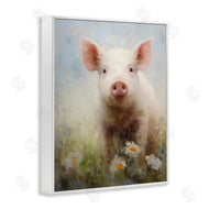 Arlington Prints | Spring Garden Piggy