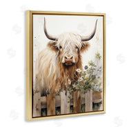 Arlington Prints | Cattle & Garden Fence