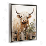 Arlington Prints | Cattle & Garden Fence