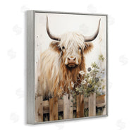 Arlington Prints | Cattle & Garden Fence