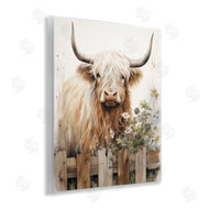 Arlington Prints | Cattle & Garden Fence