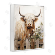 Arlington Prints | Cattle & Garden Fence