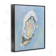 Arlington Prints | Detailed Oyster on Blue
