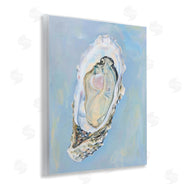 Arlington Prints | Detailed Oyster on Blue