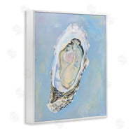 Arlington Prints | Detailed Oyster on Blue