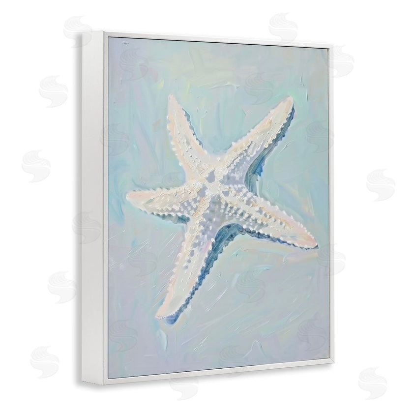 Arlington Prints | Coastal Starfish on Blue