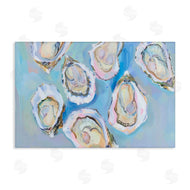 Arlington Prints | Pastel Oysters on Blue