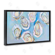 Arlington Prints | Pastel Oysters on Blue